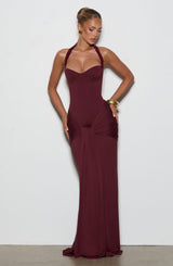 Gia Maxi Dress - Cherry Lacquer Dress Babyboo Fashion Premium Exclusive Design