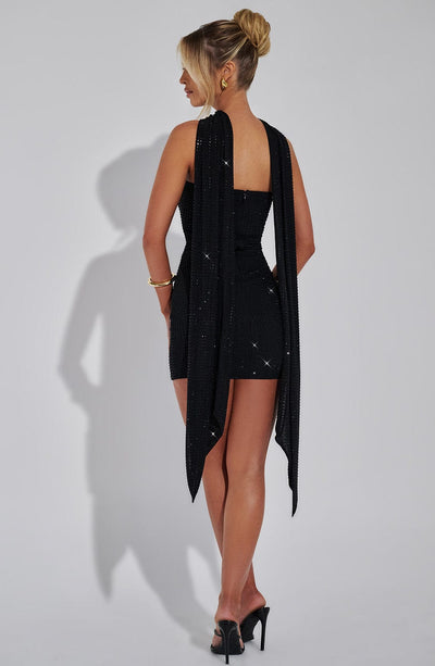 Ginni Mini Dress - Black Babyboo Fashion Ginni Mini Dress - Black Babyboo Fashion
