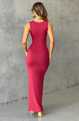 Hadley Maxi Dress - Cherry Dress Babyboo Fashion Premium Exclusive Design