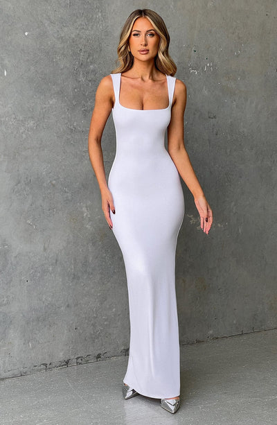 Hadley Maxi Dress - White Dress XS Babyboo Fashion Premium Exclusive Design