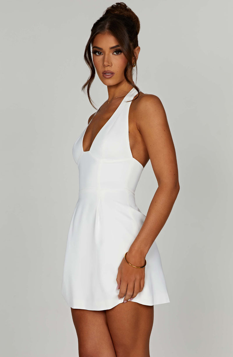 Harper Mini Dress - Ivory Dress Babyboo Fashion Premium Exclusive Design