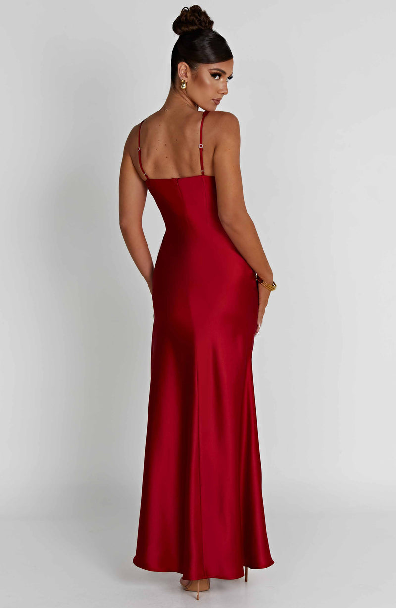 Hayley Maxi Dress - Red Dress Babyboo Fashion Premium Exclusive Design