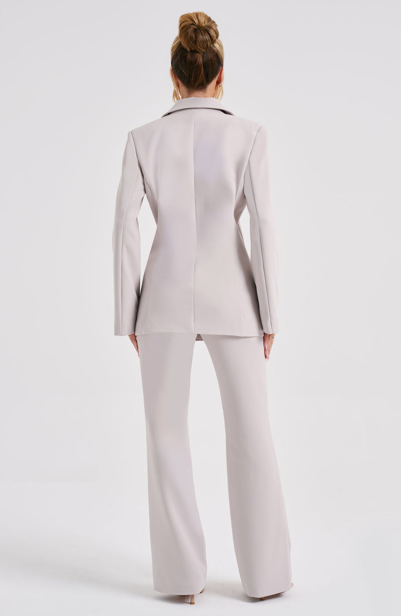Hazel Suit Jacket - Stone Jackets Babyboo Fashion Premium Exclusive Design