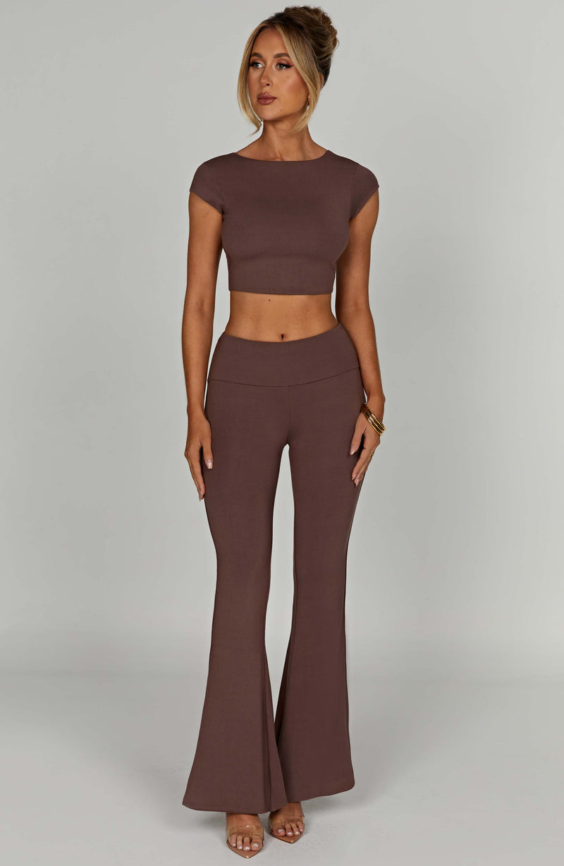 Heidi Pant - Chocolate Pants XS Babyboo Fashion Premium Exclusive Design