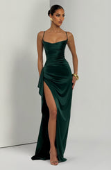 Helen Maxi Dress - Emerald Dress Babyboo Fashion Premium Exclusive Design