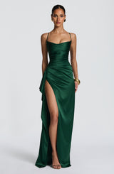 Helen Maxi Dress - Emerald Dress Babyboo Fashion Premium Exclusive Design
