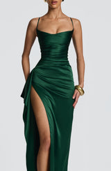 Helen Maxi Dress - Emerald Dress Babyboo Fashion Premium Exclusive Design