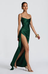 Helen Maxi Dress - Emerald Dress Babyboo Fashion Premium Exclusive Design