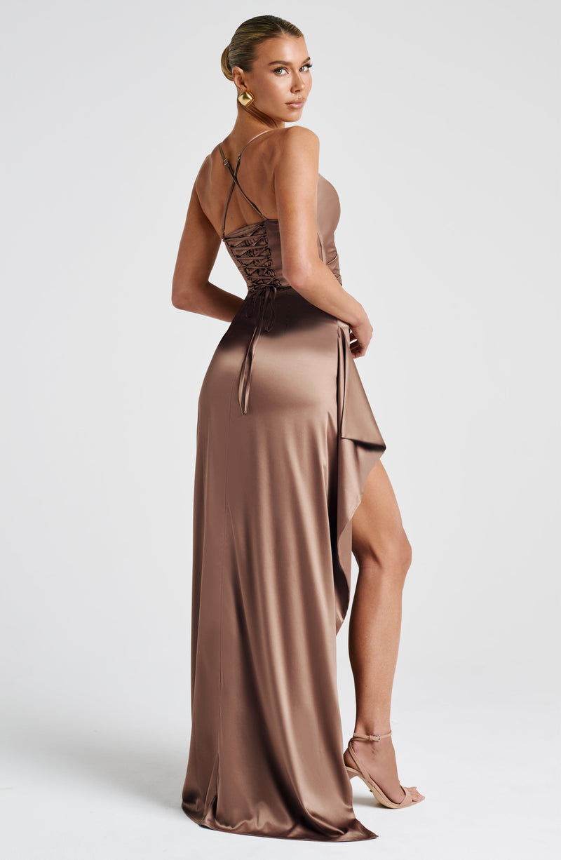 Helen Maxi Dress - Hazel | Babyboo Fashion Helen Maxi Dress - Hazel | Babyboo Fashion