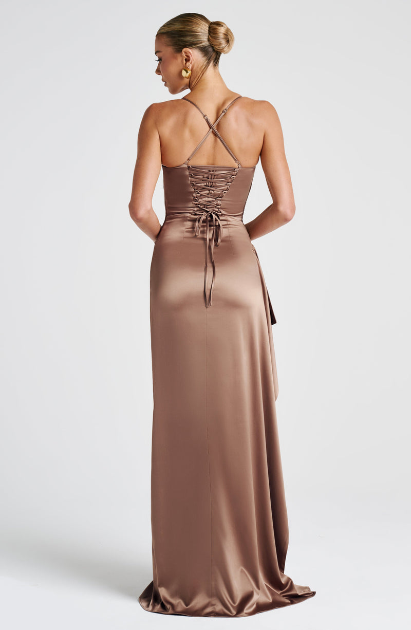 Helen Maxi Dress - Hazel | Babyboo Fashion Helen Maxi Dress - Hazel | Babyboo Fashion