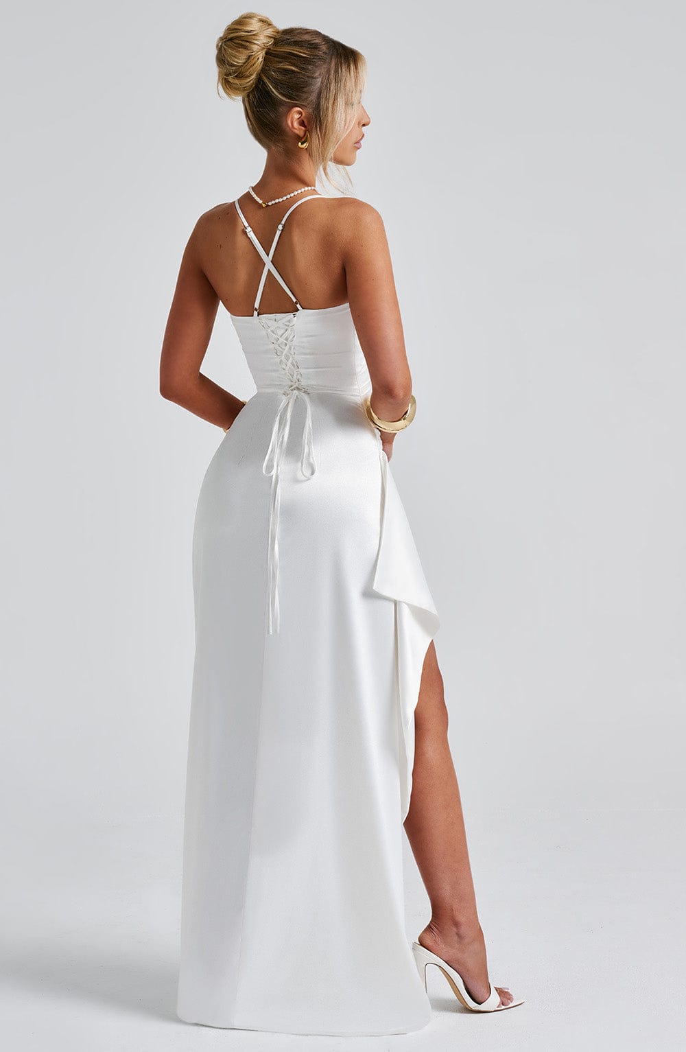 Helen Maxi Dress - Ivory main image 1