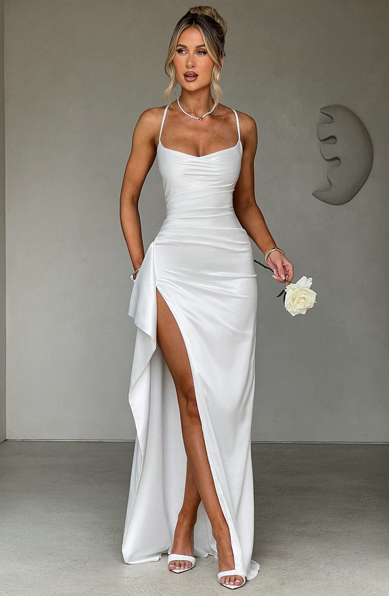 Babyboo Helen Maxi Dress in Ivory Size M