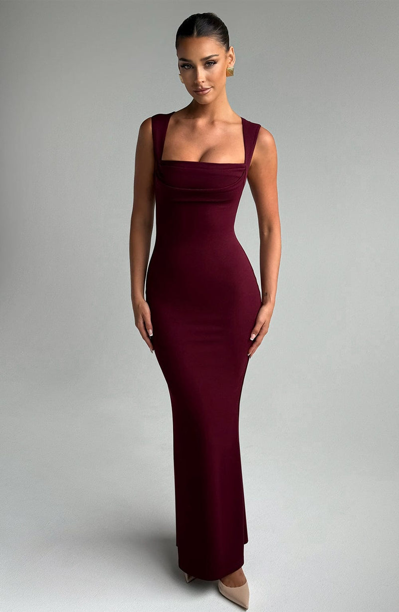 Helena Maxi Dress - Cherry Lacquer Helena Maxi Dress - Cherry Lacquer