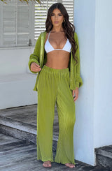 Indi Pant - Green Pants Babyboo Fashion Premium Exclusive Design