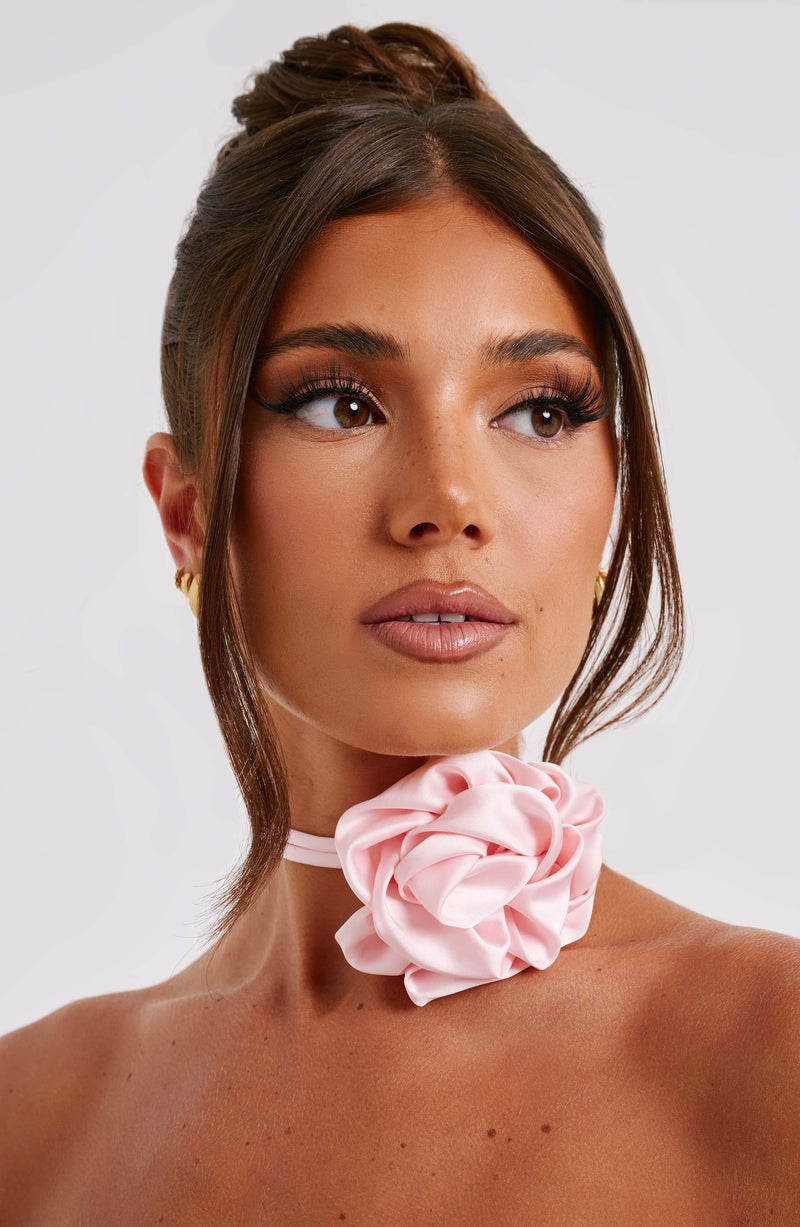 India Floral Neck Tie - Blush Accessories ONE SIZE Babyboo Fashion Premium Exclusive Design