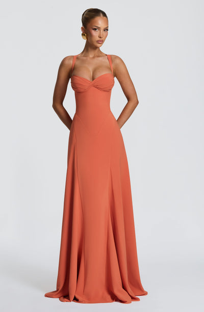 Irie Maxi Dress - Burnt Orange Irie Maxi Dress - Burnt Orange