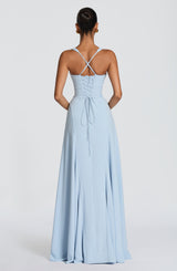 Irie Maxi Dress - Glacier Blue Dress Babyboo Fashion Premium Exclusive Design