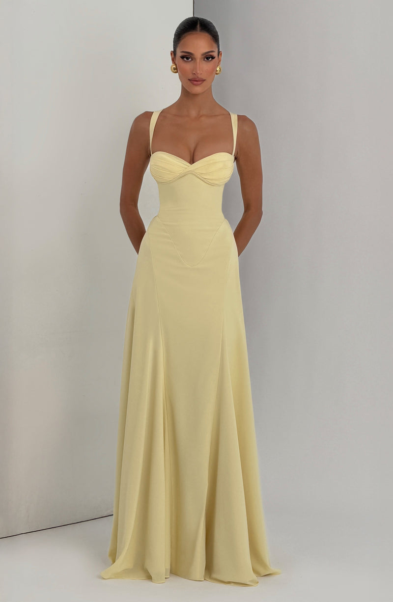 Yellow Maxi Dress - Irie Maxi Dress - Lemon by Babyboo Fashion Yellow Maxi Dress - Irie Maxi Dress - Lemon by Babyboo Fashion