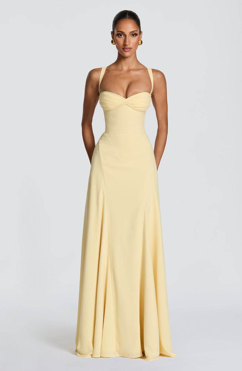 Irie Maxi Dress - Lemon Irie Maxi Dress - Lemon