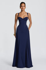 Irie Maxi Dress - Navy Dress Babyboo Fashion Premium Exclusive Design