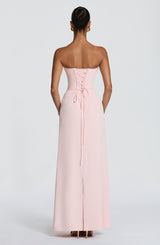 Irmina Maxi Dress - Blush Dress Babyboo Fashion Premium Exclusive Design