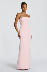 Irmina Maxi Dress - Blush Dress Babyboo Fashion Premium Exclusive Design