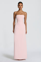 Irmina Maxi Dress - Blush Dress Babyboo Fashion Premium Exclusive Design