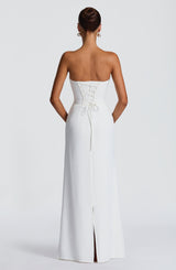Irmina Maxi Dress - Ivory Dress Babyboo Fashion Premium Exclusive Design