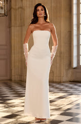 Irmina Maxi Dress - Ivory Dress Babyboo Fashion Premium Exclusive Design