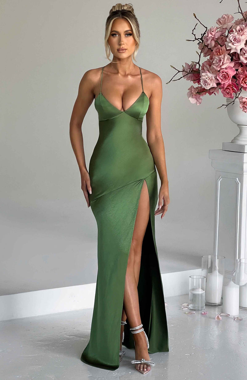 Isobel Maxi Dress - Emerald Isobel Maxi Dress - Emerald