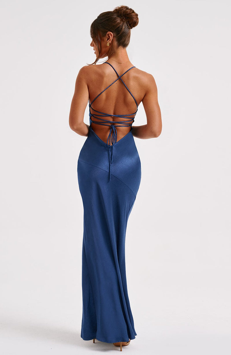 Isobel Maxi Dress - Navy Babyboo Fashion Isobel Maxi Dress - Navy Babyboo Fashion