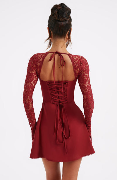 jacinta mini dress red Jacinta Mini Dress Vvhou