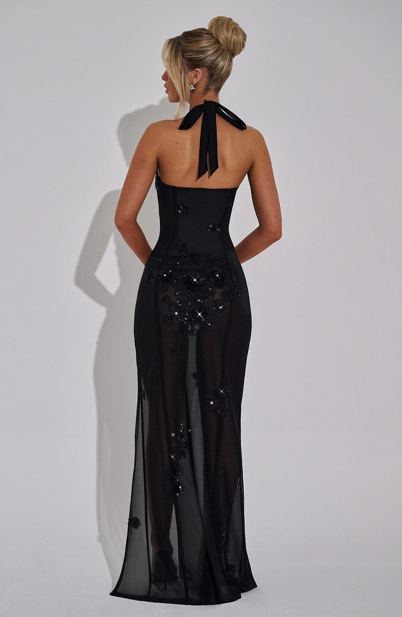 Jacqueline Maxi Dress - Black Babyboo Fashion Jacqueline Maxi Dress - Black Babyboo Fashion