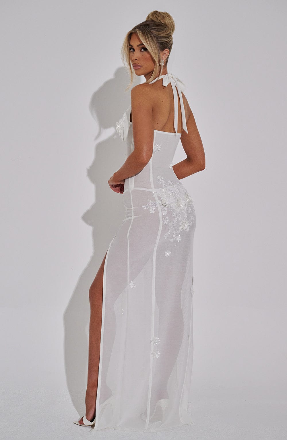 Jacqueline Maxi Dress - Ivory main image 0
