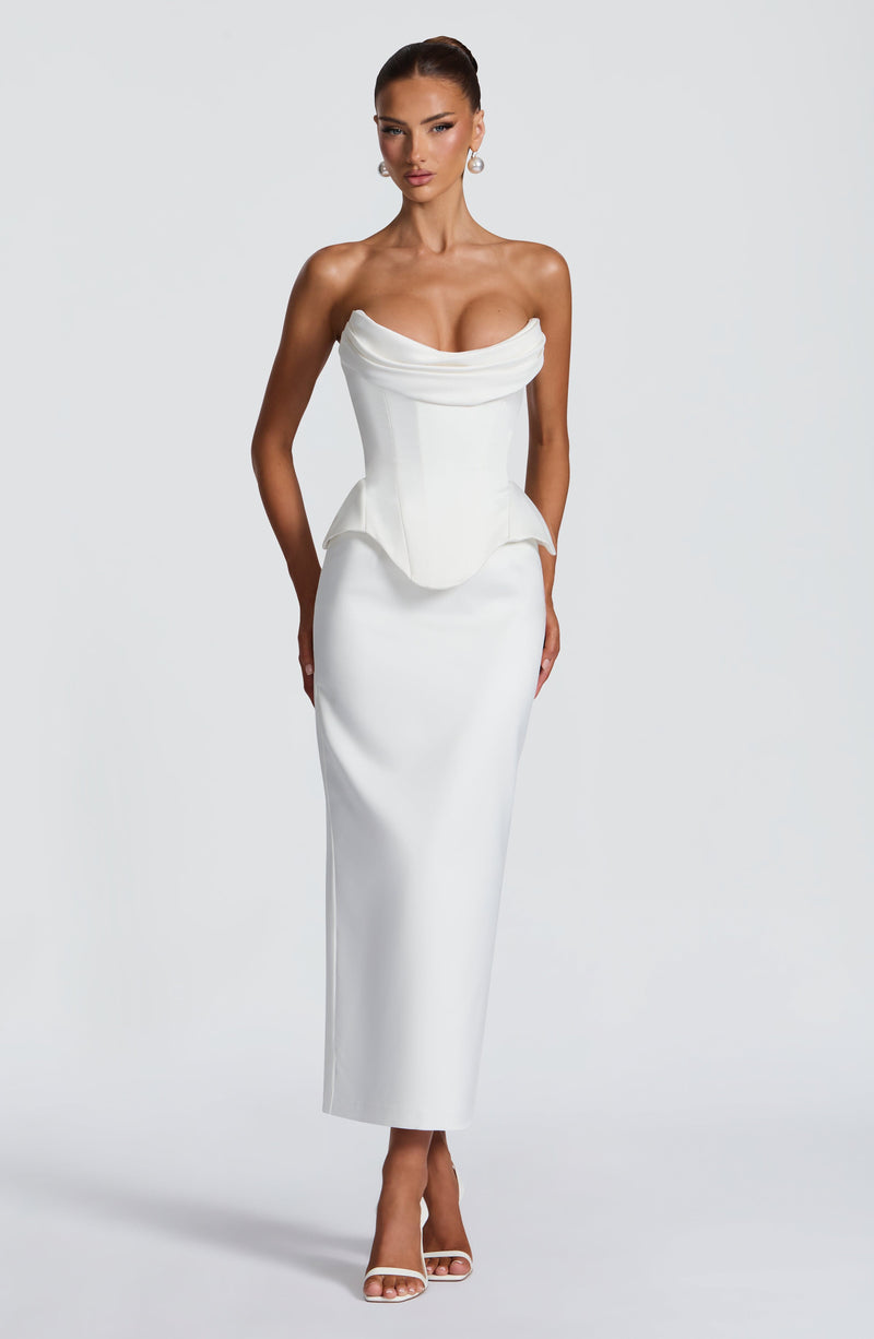 jamila corset dress bardot Bardot