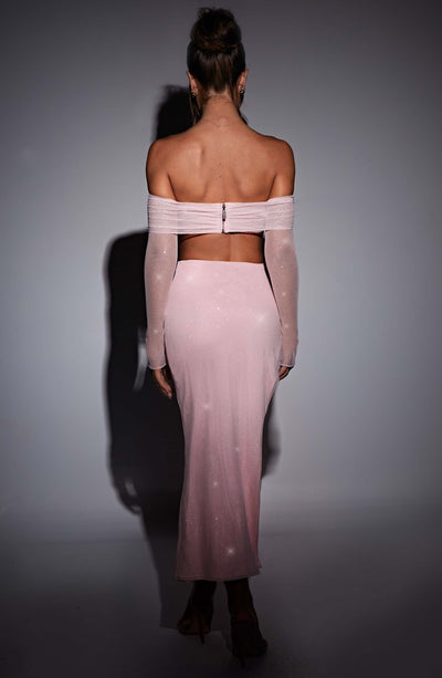 Jana Top - Pink Sparkle Tops Babyboo Fashion Premium Exclusive Design