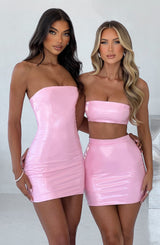 Janet Mini Dress - Pink Dress Babyboo Fashion Premium Exclusive Design