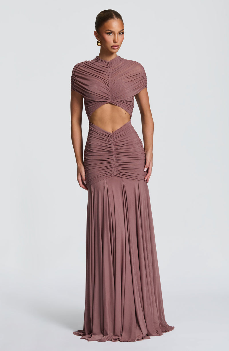 Dusty Rose Maxi Dress