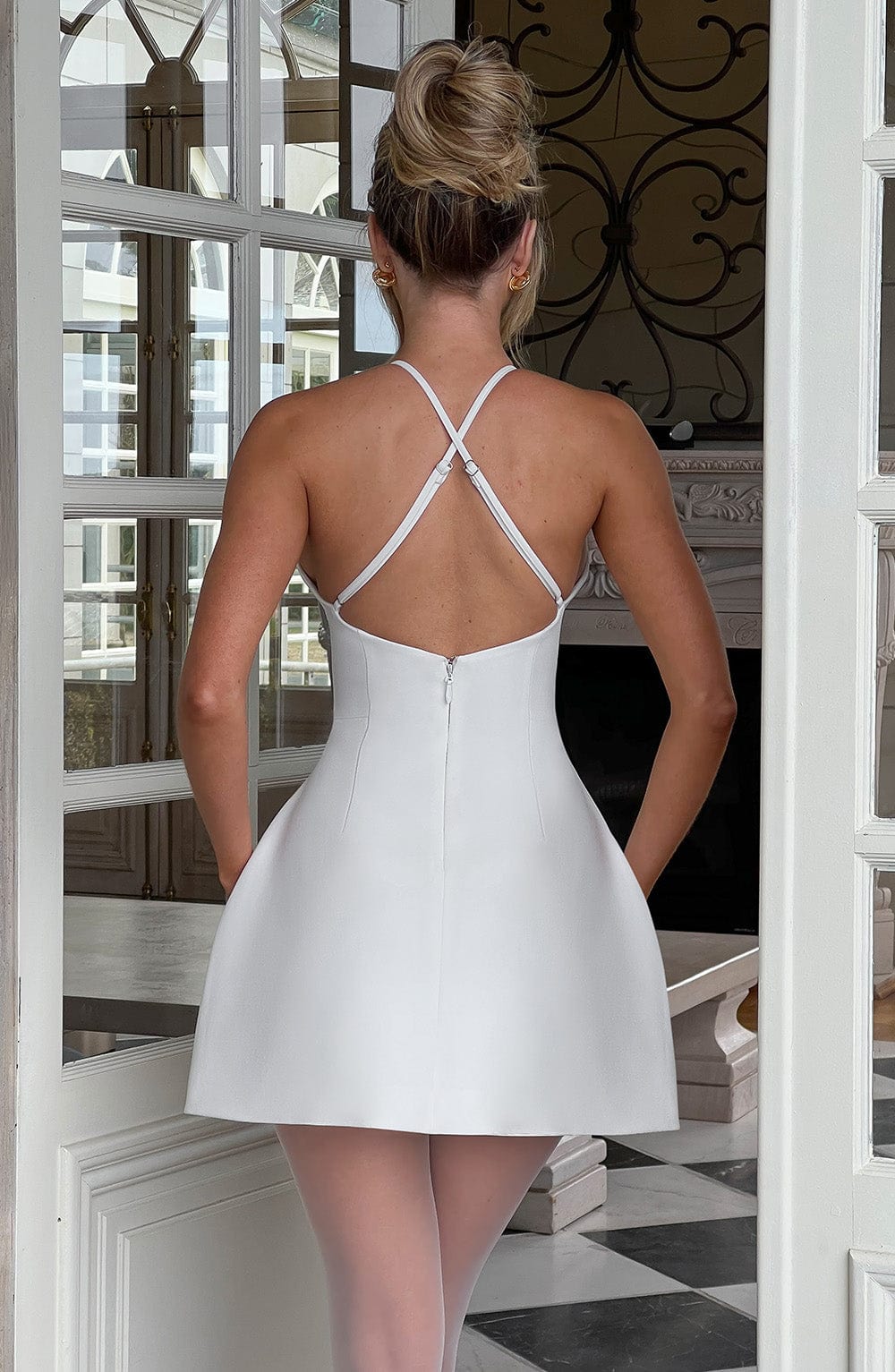 Jayne Mini Dress - Ivory – Babyboo Fashion