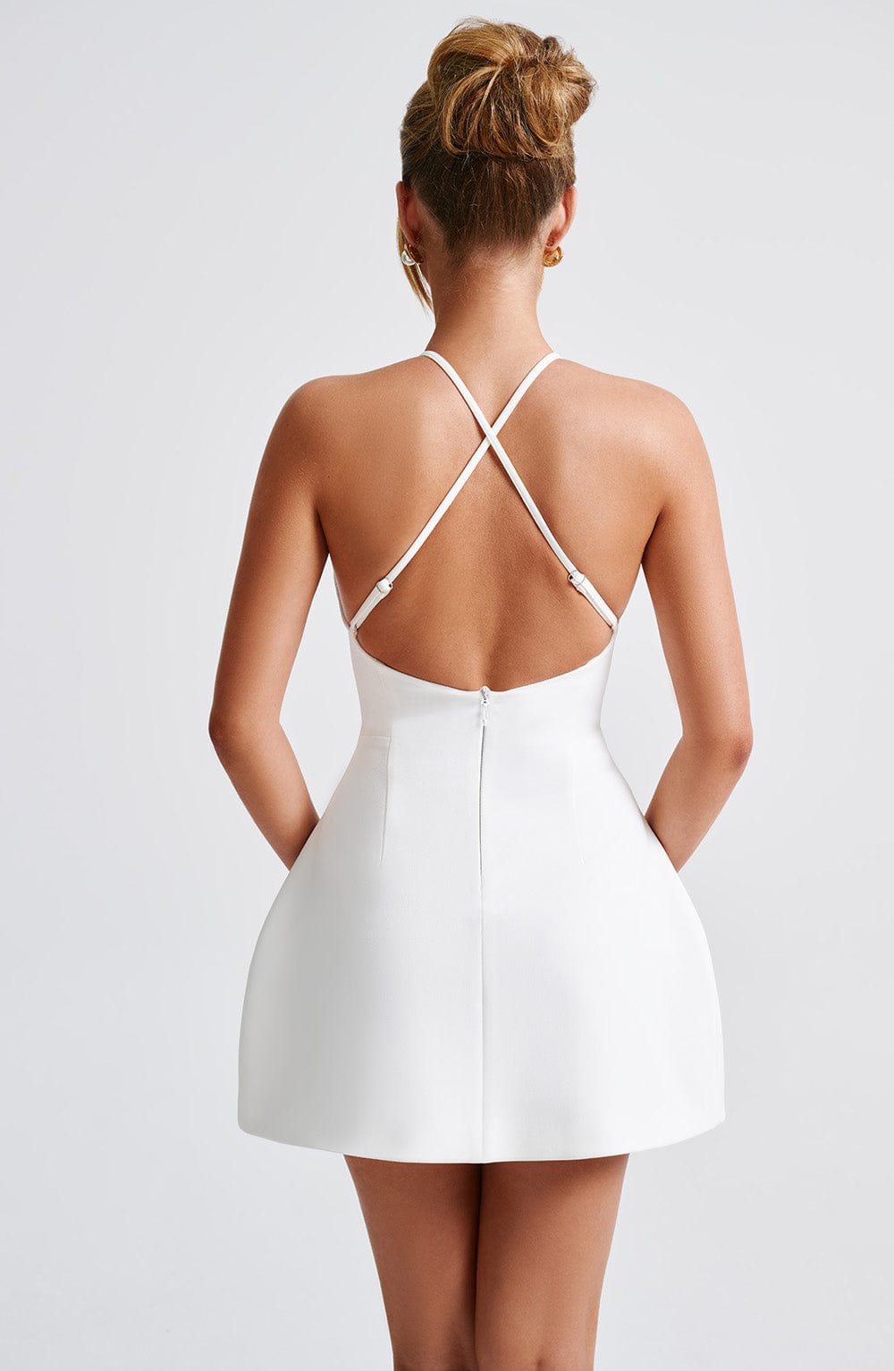 Jayne Mini Dress - Ivory – Babyboo Fashion