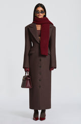 Jeanie Scarf - Burgundy Accessories ONE SIZE Babyboo Fashion Premium Exclusive Design