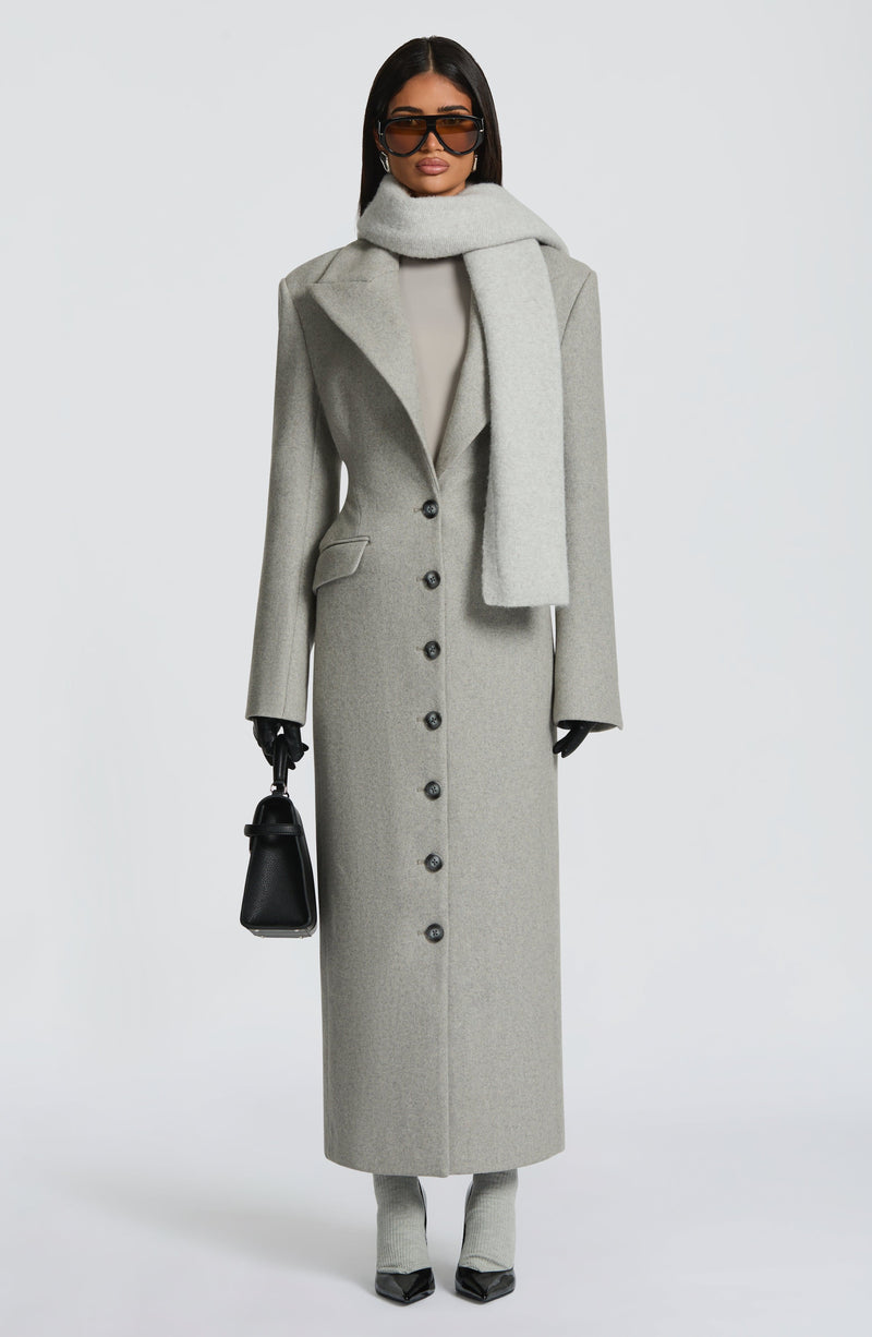 Jeanie Scarf - Light Grey Accessories ONE SIZE Babyboo Fashion Premium Exclusive Design