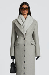 Jeanie Scarf - Light Grey Accessories ONE SIZE Babyboo Fashion Premium Exclusive Design