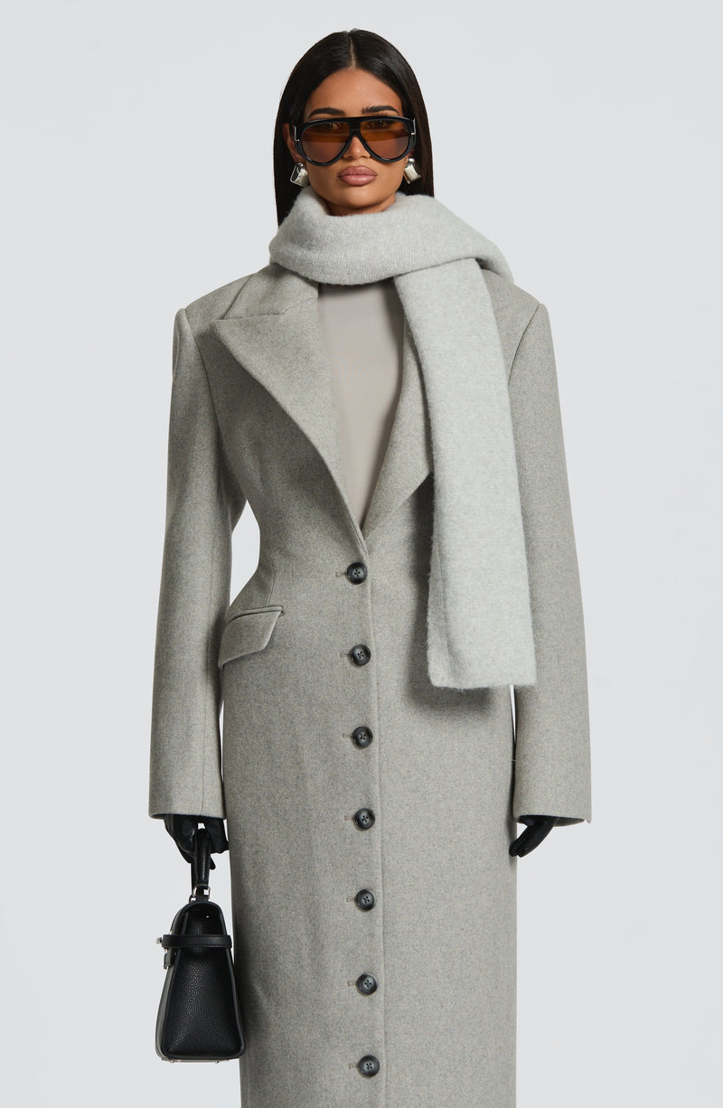 Jeanie Scarf - Light Grey Accessories ONE SIZE Babyboo Fashion Premium Exclusive Design