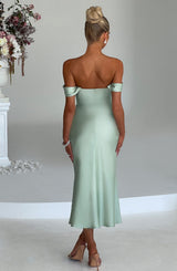 Jennifer Midi Dress - Mint Dress Babyboo Fashion Premium Exclusive Design
