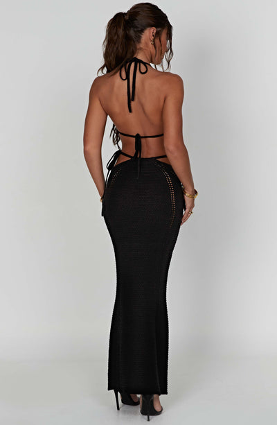 Jia Maxi Skirt - Black Skirt Babyboo Fashion Premium Exclusive Design