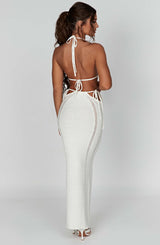 Jia Maxi Skirt - White Skirt Babyboo Fashion Premium Exclusive Design