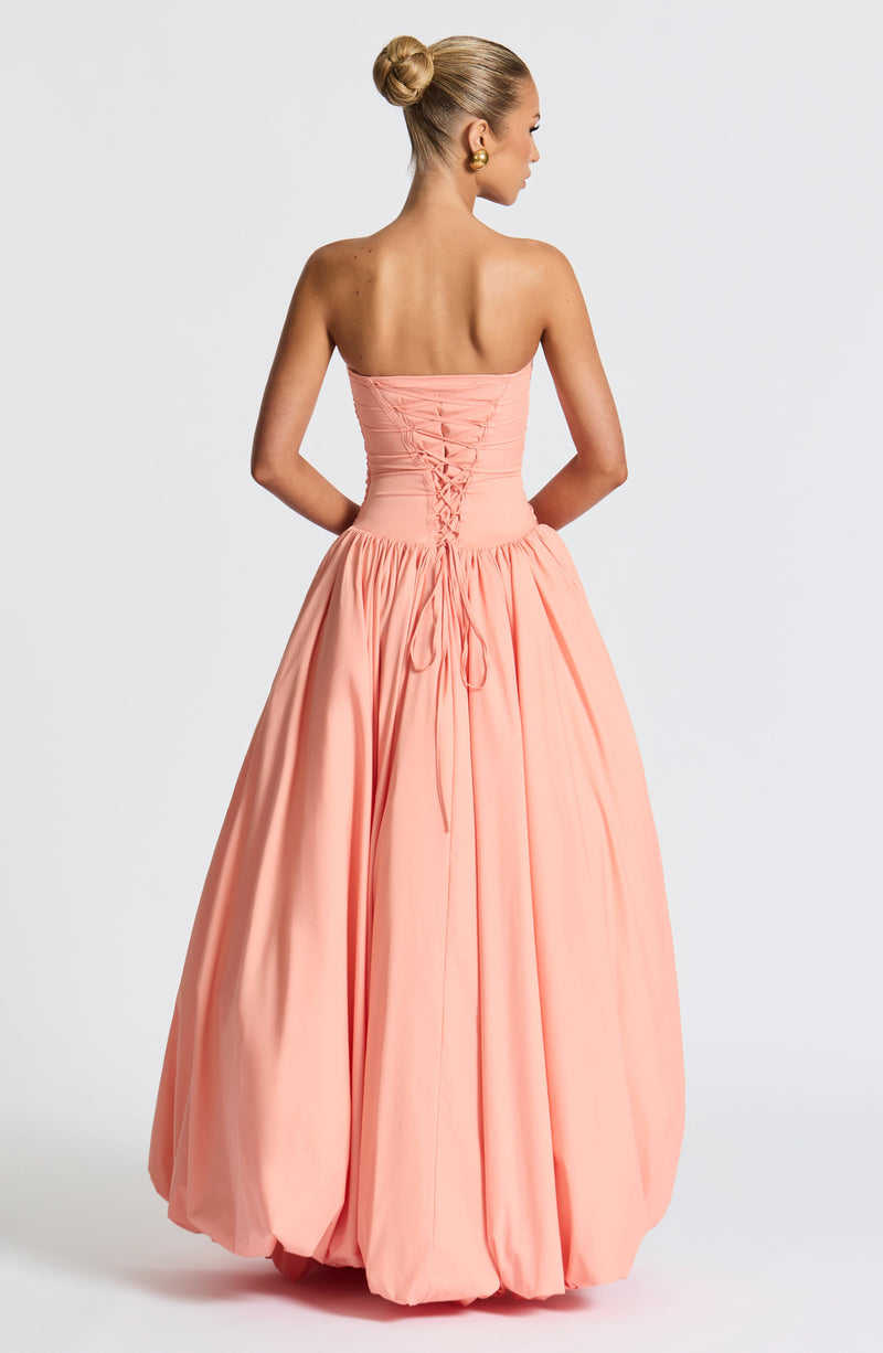 Jillian Maxi Dress - Peach Jillian Maxi Dress - Peach