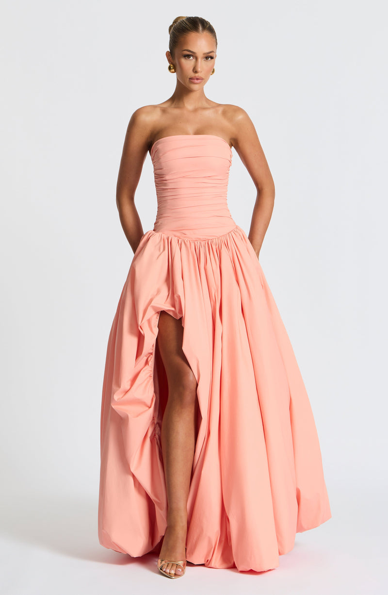 Jillian Maxi Dress - Peach Jillian Maxi Dress - Peach