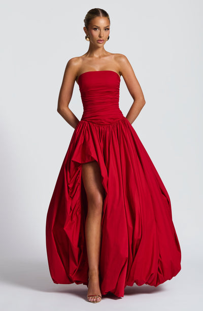 red dress red dress Red Maxi Dress - Jillian Maxi Dress